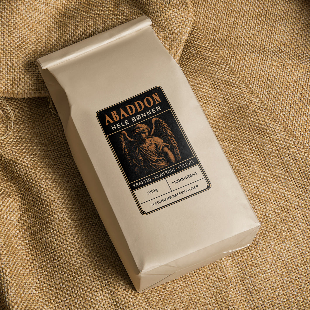 Bok + 2stk Abaddon Kirkekaffe